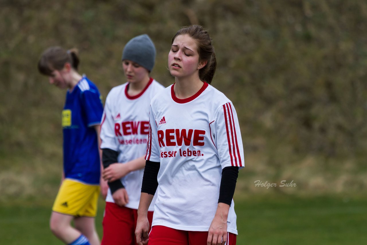 Bild 410 - B-Juniorinnen Tus Tensfeld - TSV Gnutz o.W. : Ergebnis: 1:3